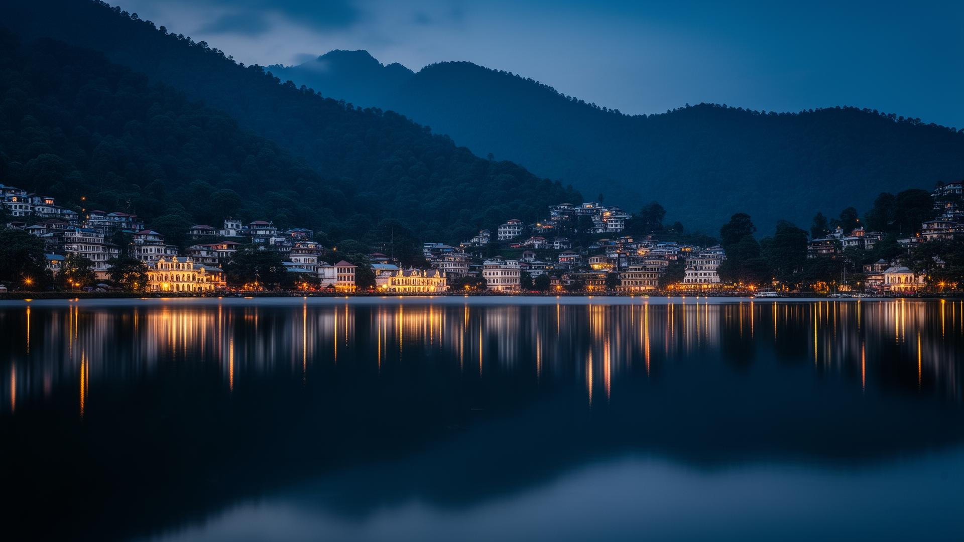 Nainital, Uttarakhand — Naini Lake • Tiffin Top • Snow View